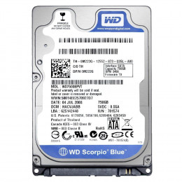 Жесткий диск 2.5 WD 750Gb WD7500BPVT фото 1