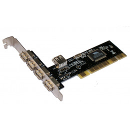 Контролер PCI to 4xUSB VT6212L фото 1