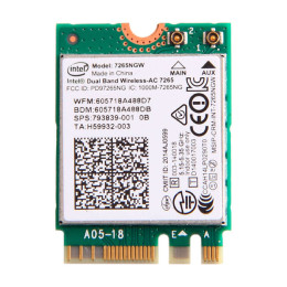 WiFi Модуль Mini PCI-e (M.2 2230) Intel 7265 фото 1