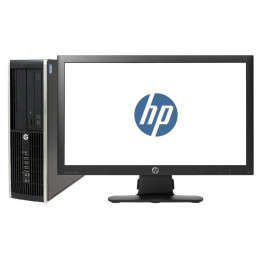 Комплект Компьютер HP Compaq 6300 Pro SFF (i5-3570/8/120SSD) + Монитор 20 HP ProDisplay P201 фото 1