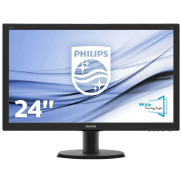 Монитор 24 Philips 240V5QDSB/00 - Class A фото 1