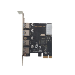 Концентратор VLI PBU3040 - 4 порти USB 3.0 (PCIe x1) фото 1